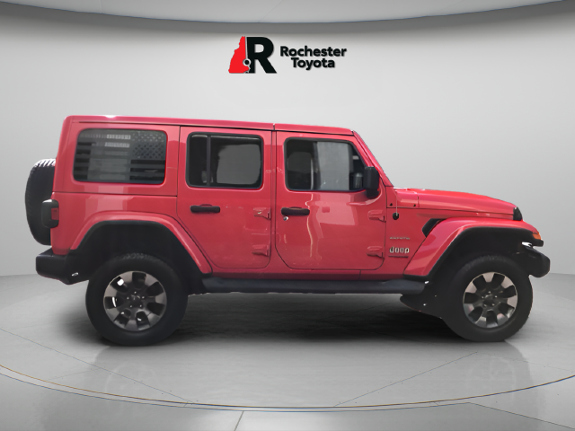 Used 2019 Red Jeep Unlimited Sahara image 8