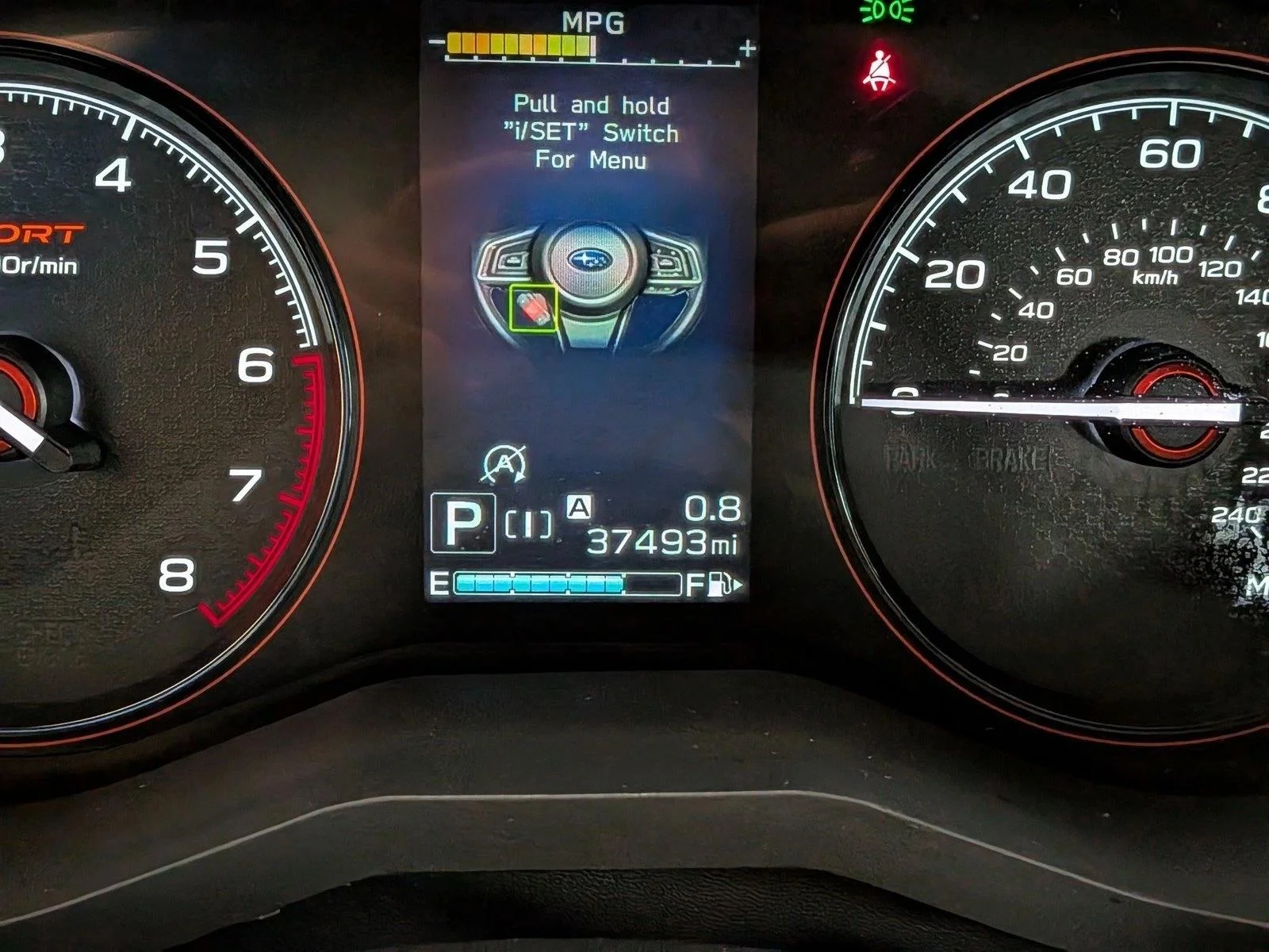 Used 2021 Magnetite Gray Metallic Subaru Sport image 11