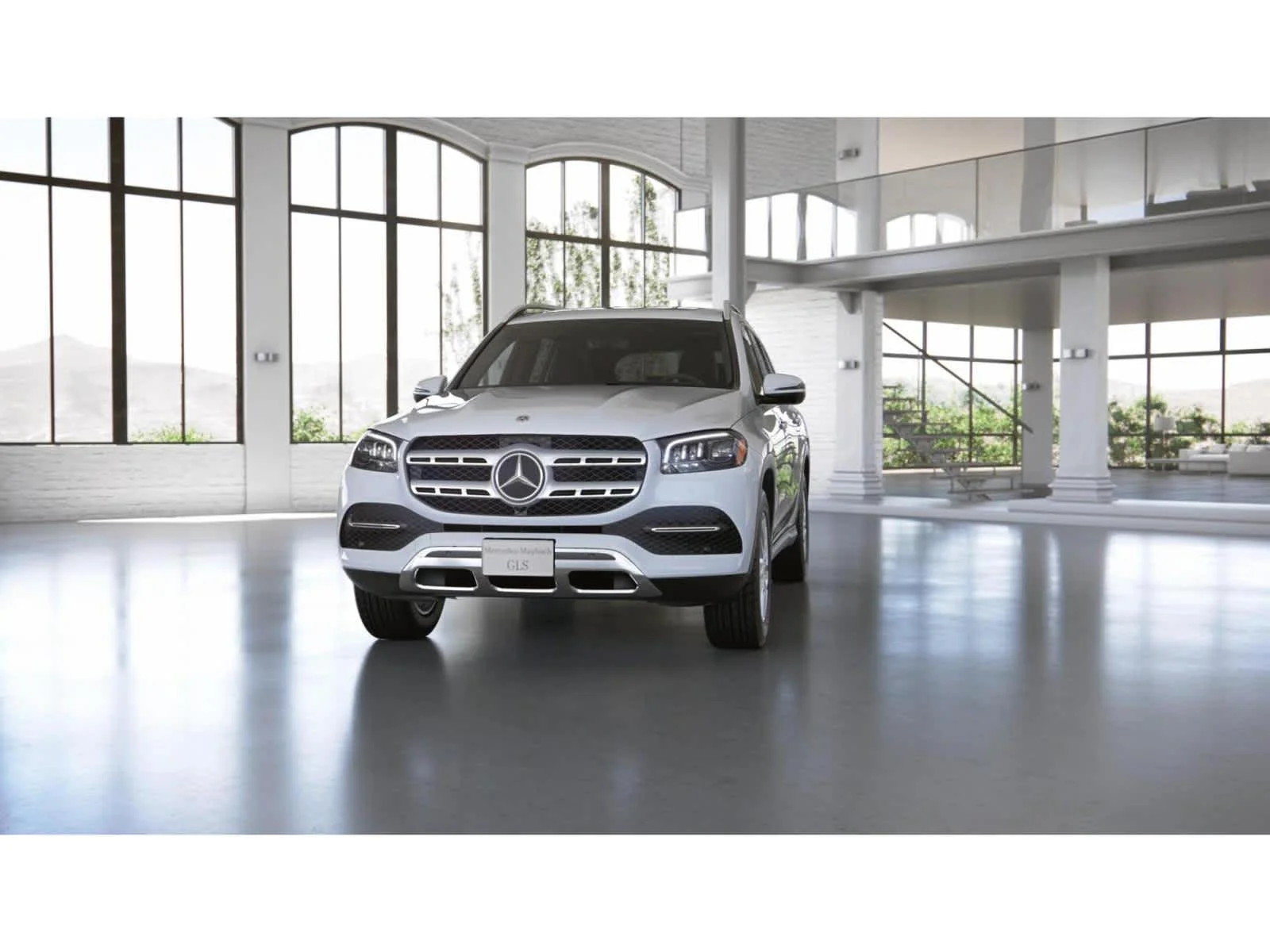 Used 2020 Polar White Mercedes-Benz GLS 450 image 42