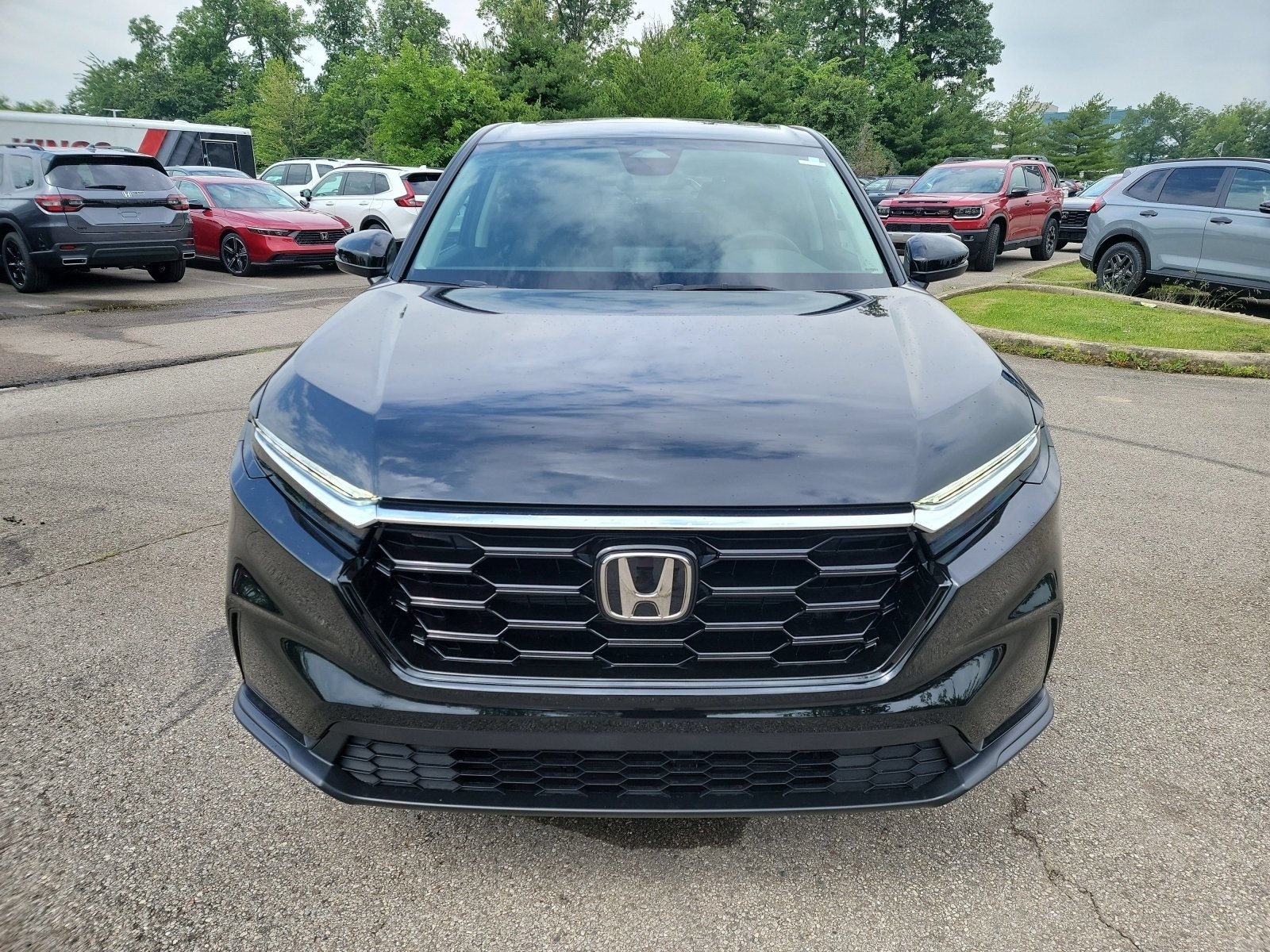 New 2026 Crystal Black Pearl Honda EX image 2