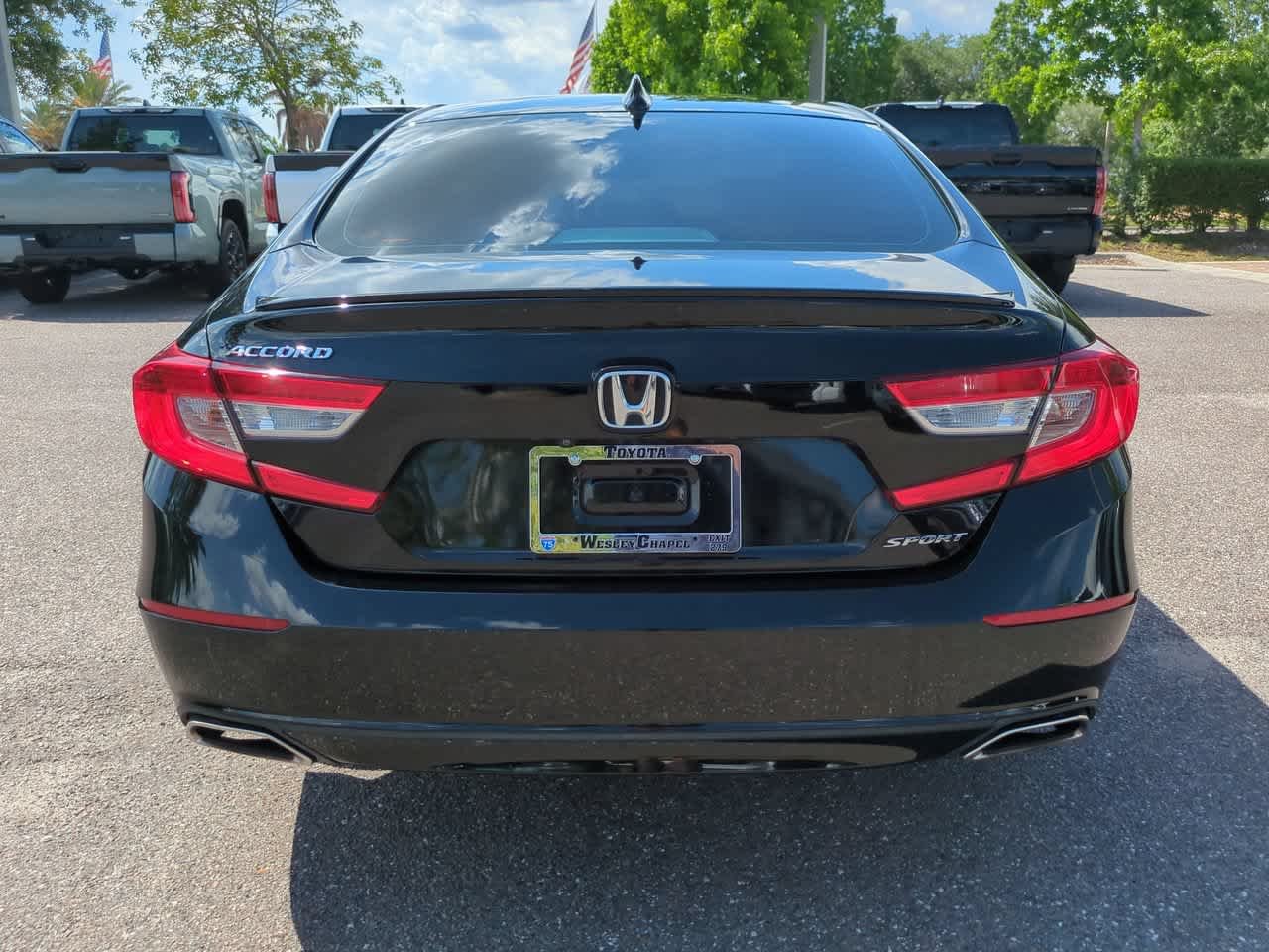 Used 2021 Crystal Black Pearl Honda Sport image 5