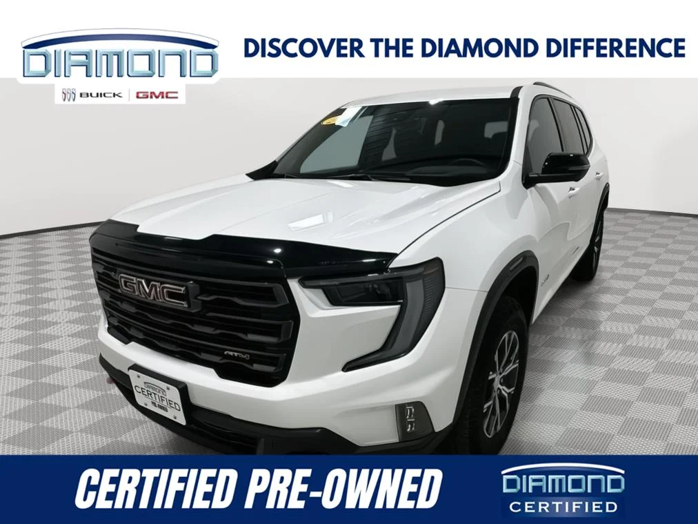 Used 2024 Summit White GMC AT4 image 1