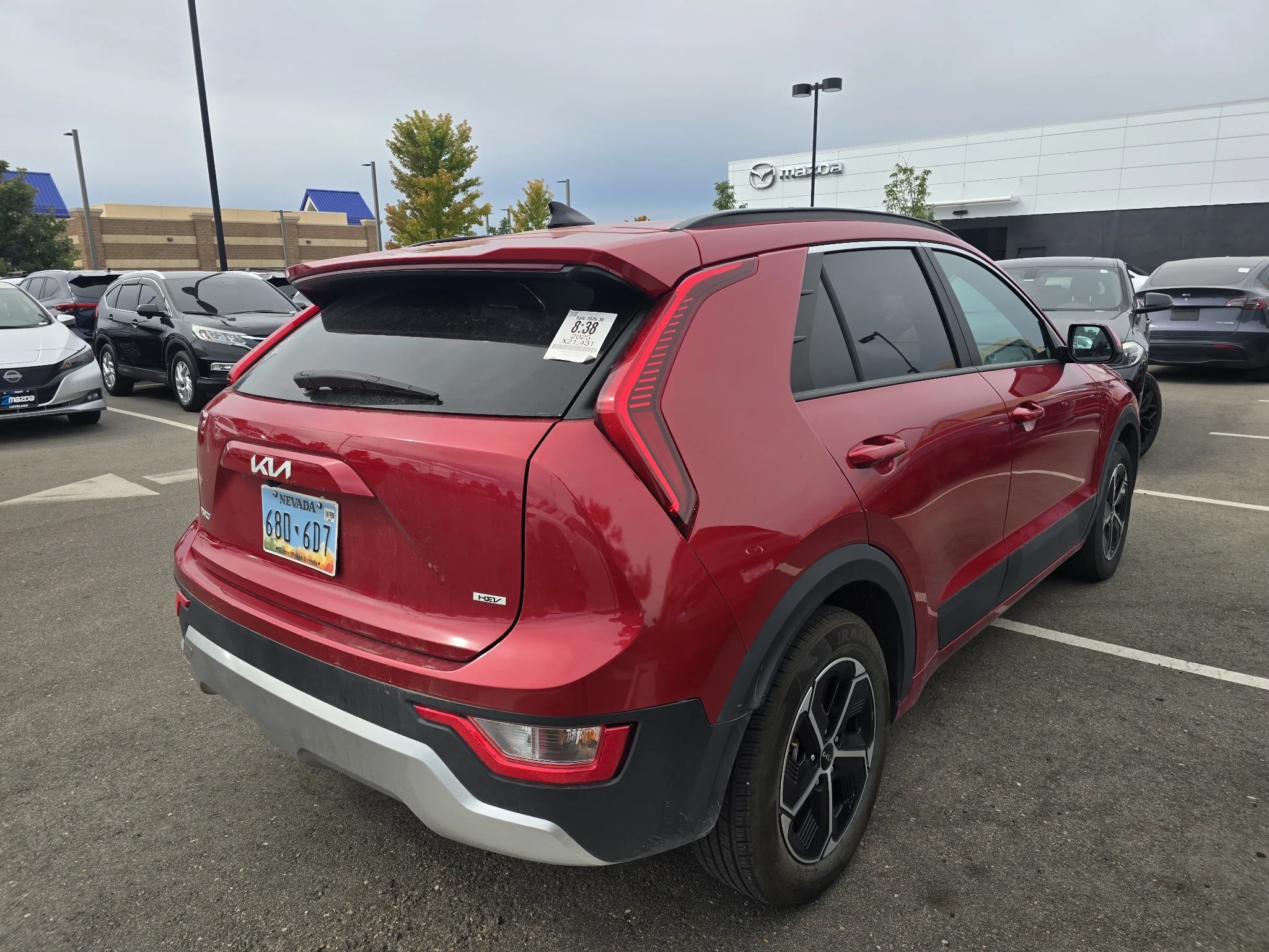 Used 2025 Runway Red Kia LX image 16
