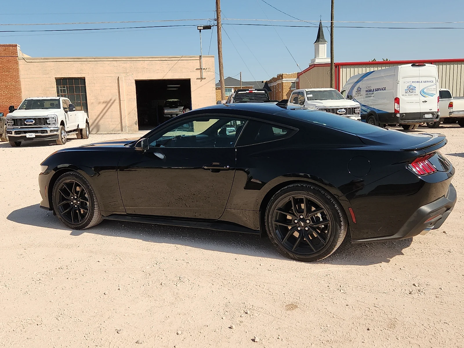 New 2026 Shadow Black Ford EcoBoost image 4