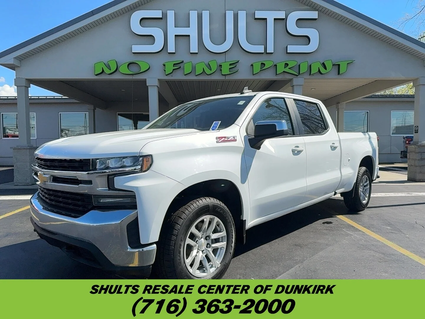 Used 2019 White Chevrolet LT image 1