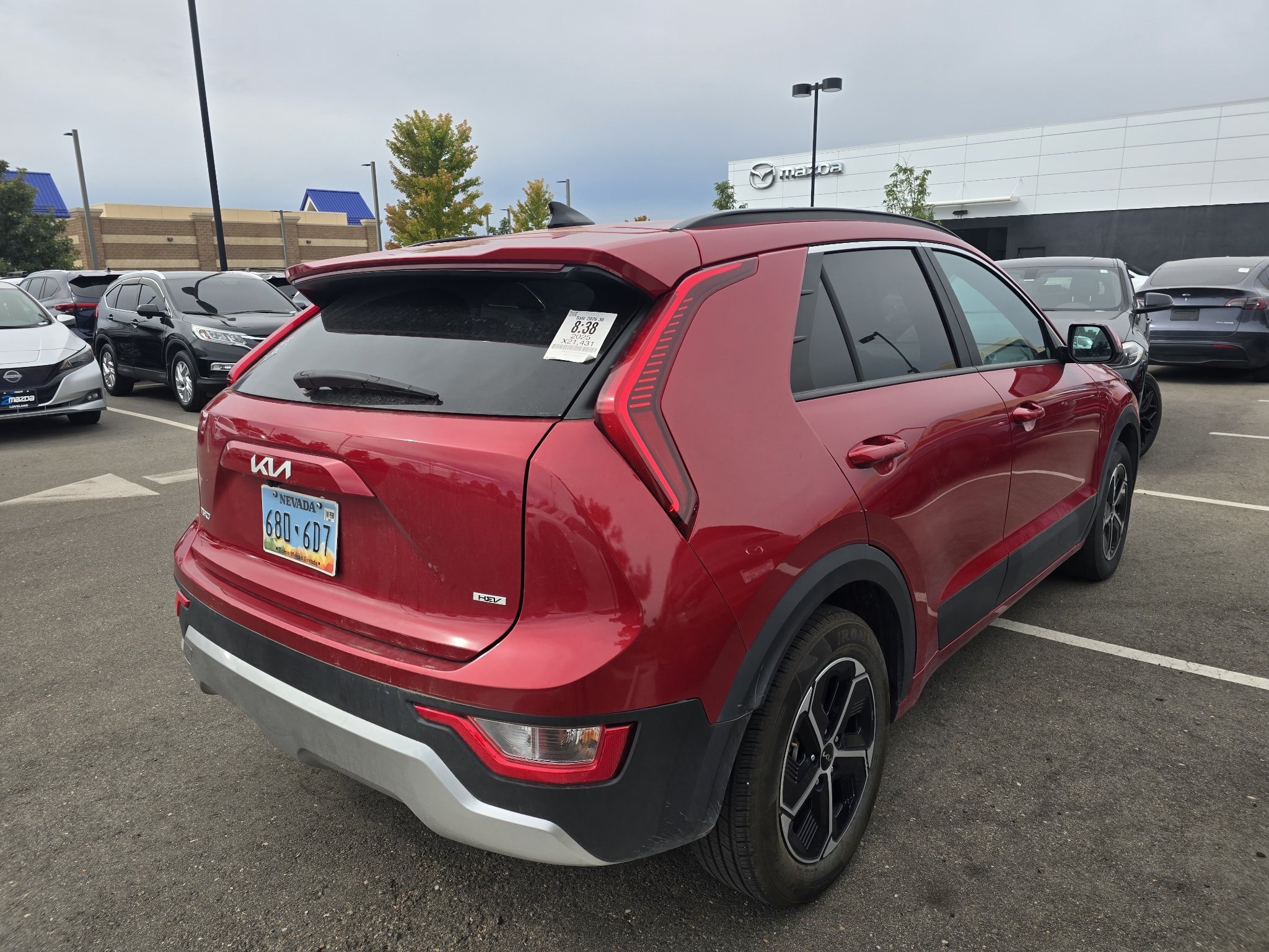 Used 2025 Runway Red Kia LX image 16