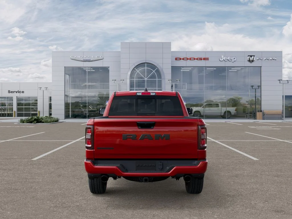 New 2025 Flame Red Clear-Coat Exterior Paint RAM Big Horn/Lone Star image 8