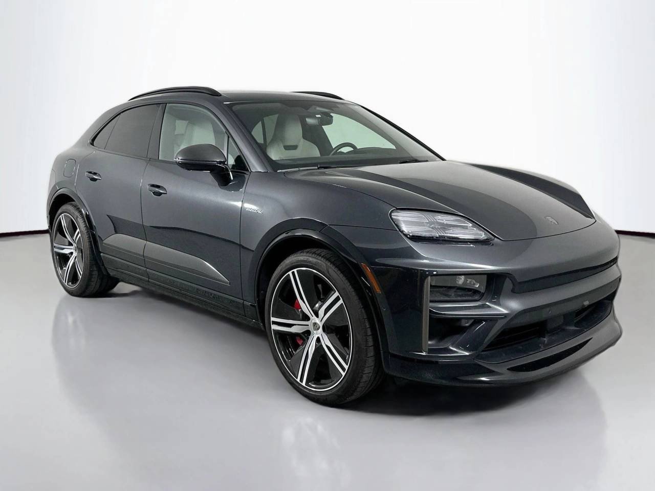 Certified Used 2024 Vulcano Gray Metallic Porsche Turbo Electric image 9