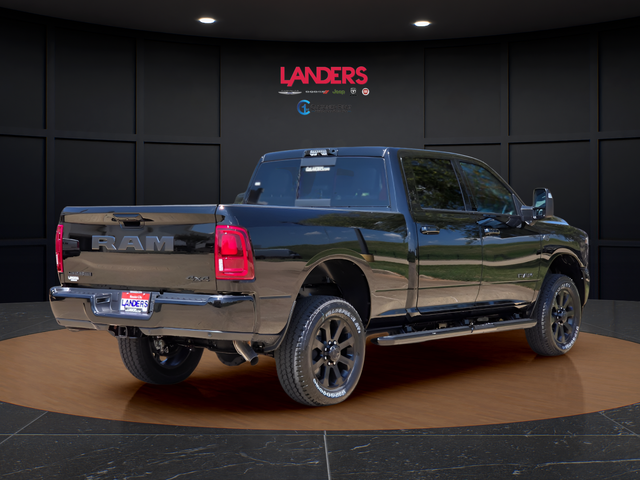 New 2027 Diamond Black Crystal Pearl-Coat Exterior Paint RAM Laramie image 3