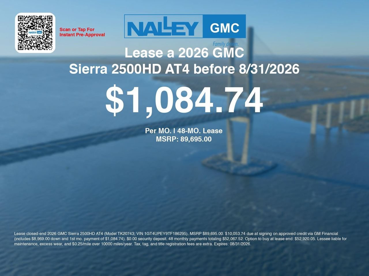 New 2026 Summit White GMC AT4 image 3
