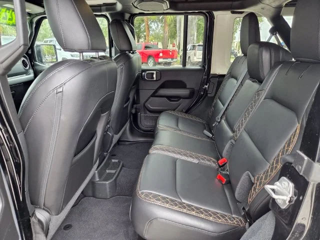 Certified Used 2022 Black Jeep Unlimited Sahara High Altitude image 14