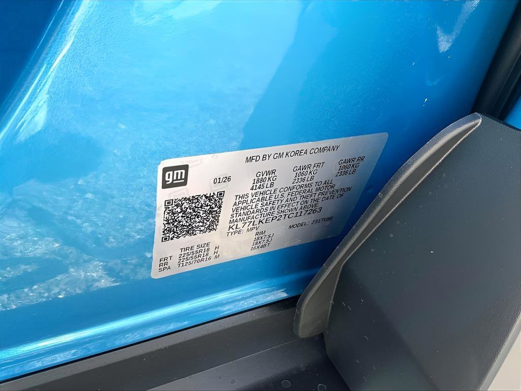 New 2026 Chevrolet Trax ACTIV 4D Sport Utility