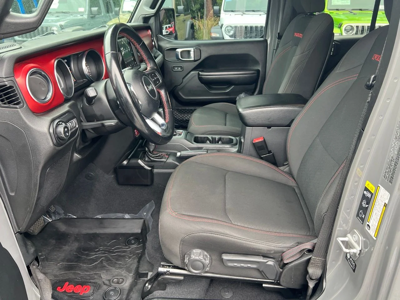 Used 2021 Gray Jeep Rubicon image 17