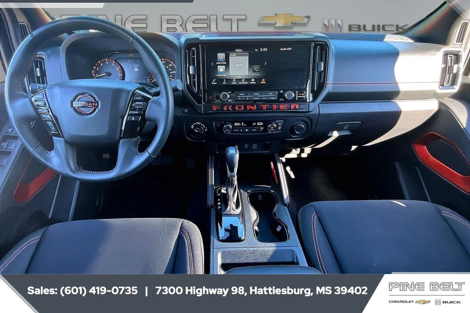Used 2025 Afterburn Orange Nissan PRO-4X image 14