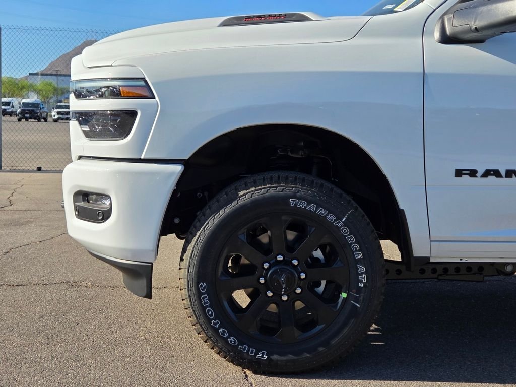 New 2026 Bright White Clear-Coat Exterior Paint RAM Laramie image 5