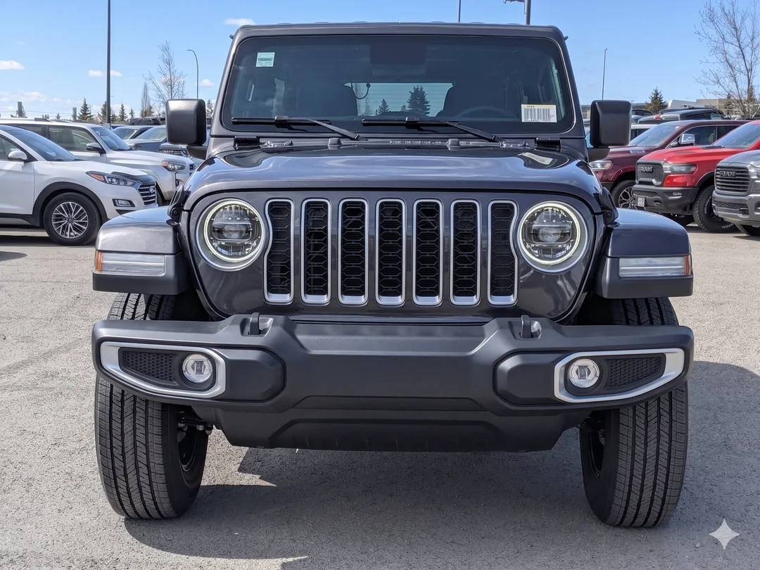 New 2026 Grey Jeep Sahara - - 4x4 - Body- Color Top - Side Steps - 2.0L Turbo - Remote Start & More! image 3