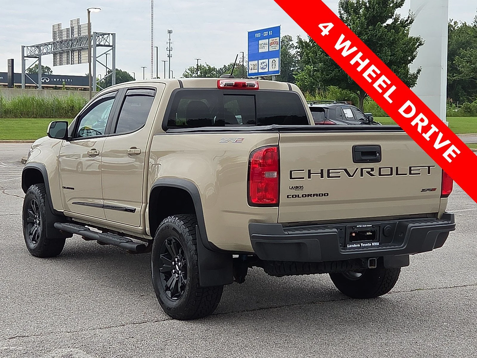 Used 2021 Sand Dune Metallic Chevrolet 4WD ZR2 image 4