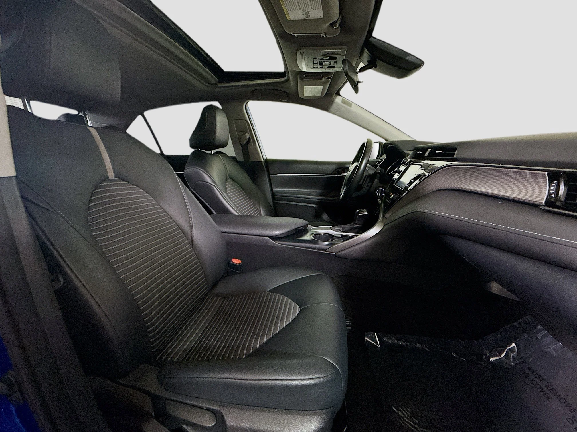Used 2020 Blue Streak Metallic Toyota SE image 24