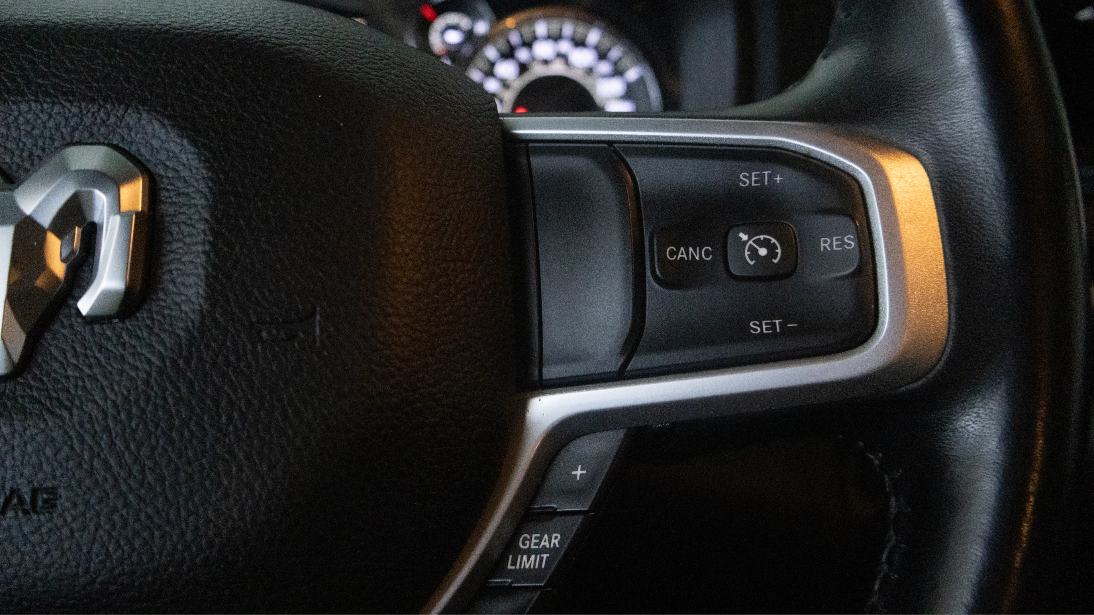 Used 2024 Granite Crystal Metallic Clearcoat Ram Big Horn image 19