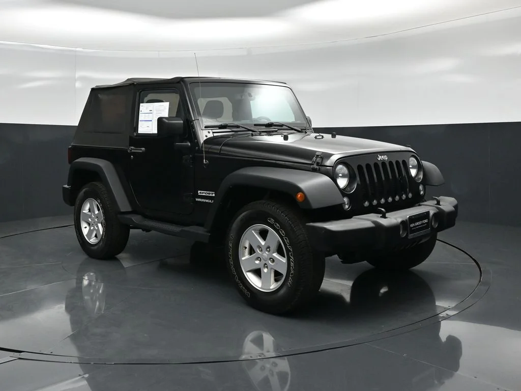 Certified Used 2017 Black Jeep Sport image 14