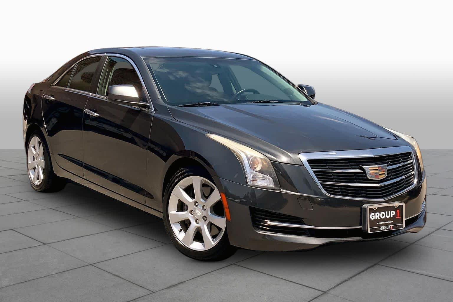 Used 2016 Phantom Gray Metallic Cadillac Standard RWD image 3
