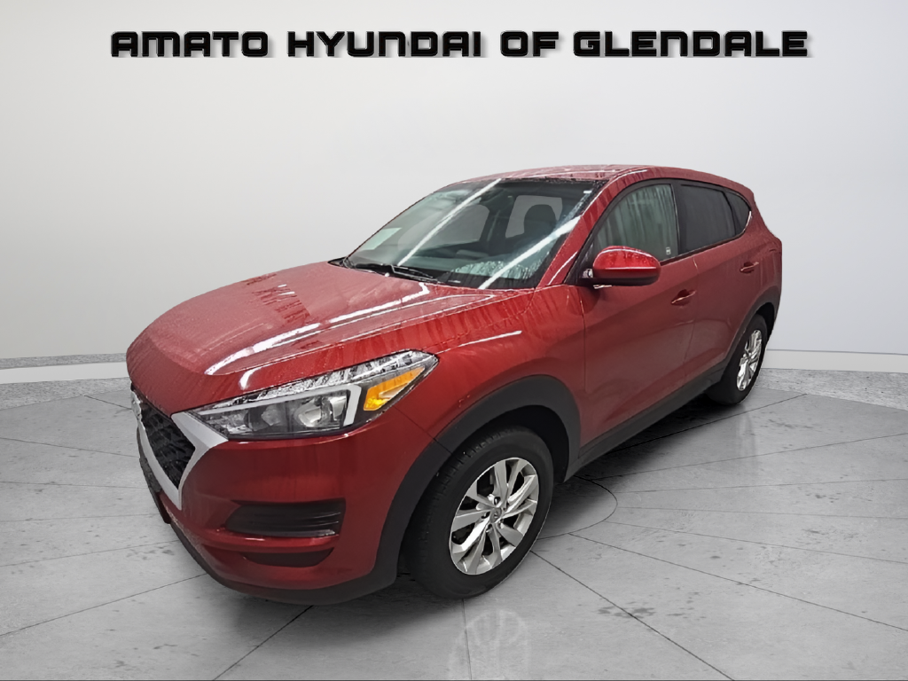 Used 2021 Hyundai Tucson SE with VIN KM8J23A49MU400232 for sale in Glendale, WI