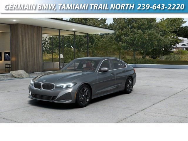 New 2026 Skyscraper Grey Metallic BMW 330i image 1