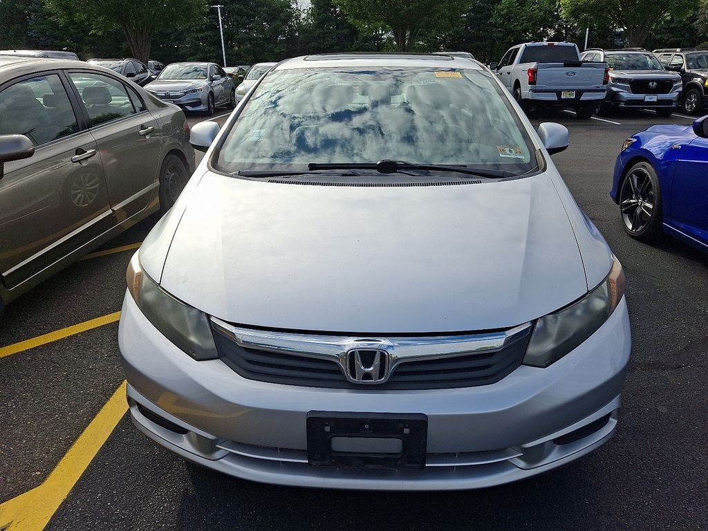 Used 2012 Alabaster Silver Metallic Honda EX image 2