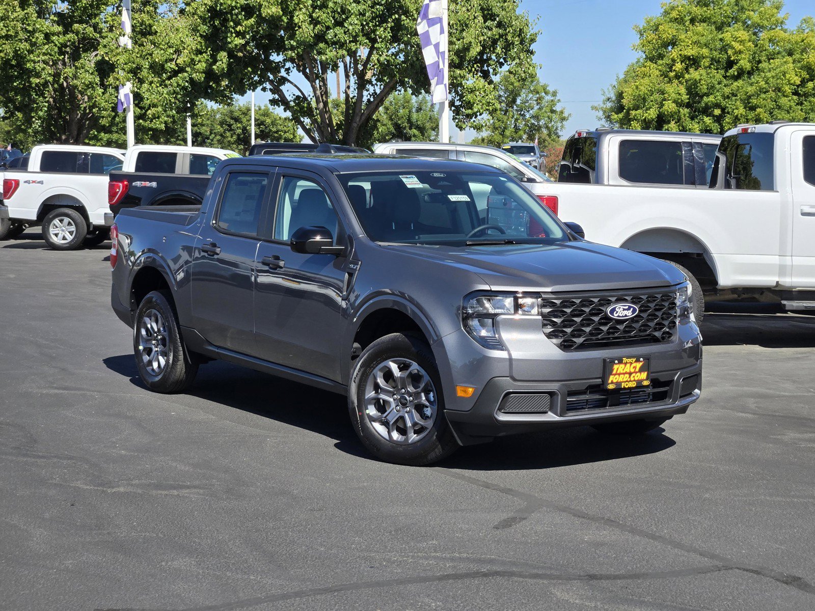 New 2026 Carbonized Gray Metallic Ford XLT image 1