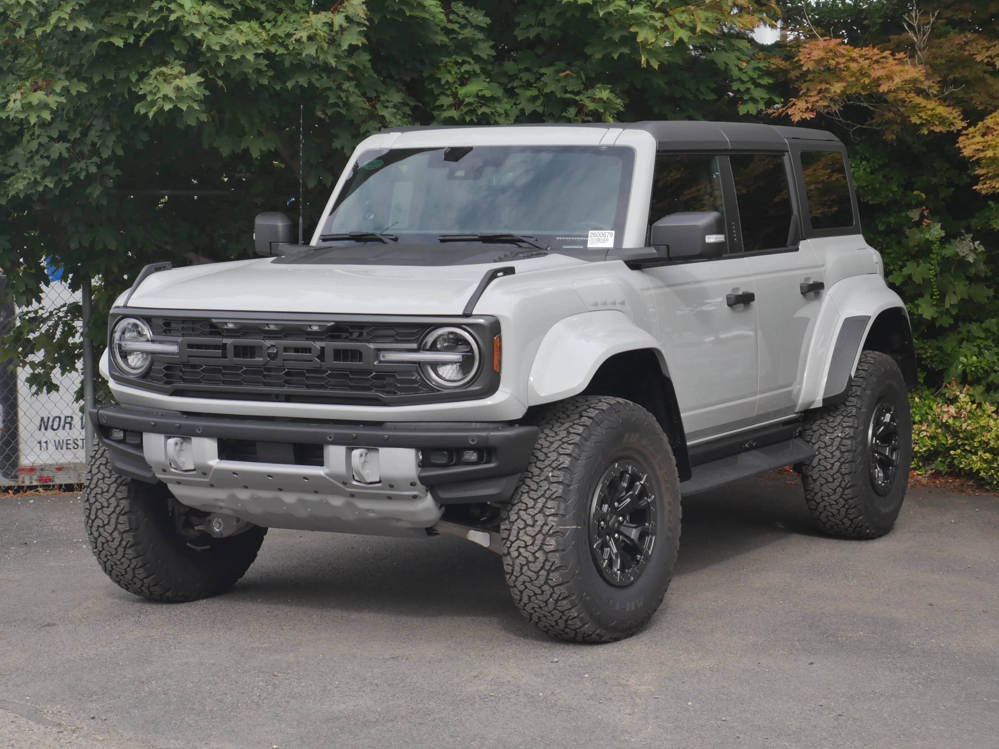 New 2026 Avalanche Gray Ford Raptor image 2