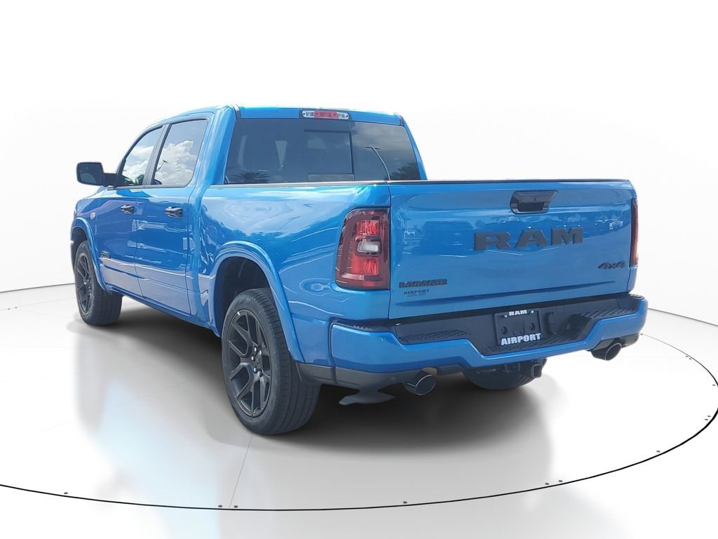 New 2026 Hydro Blue Pearl-Coat Exterior Paint RAM Laramie image 2