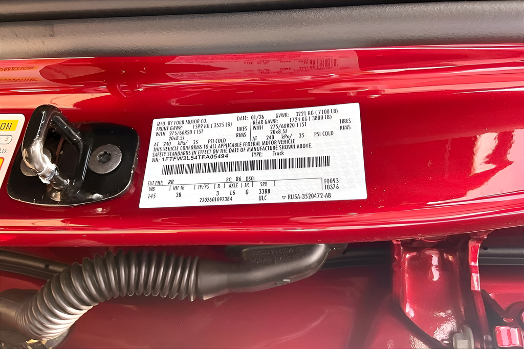 New 2026 Ruby Red Metallic Tinted Clearcoat Ford XLT image 20