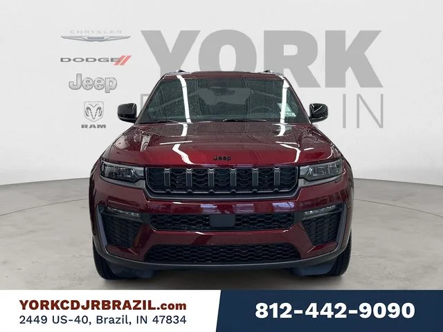New 2026 Velvet Red Pearl-Coat Exterior Paint Jeep Limited image 8