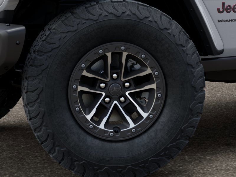 New 2026 Bright White Clear-Coat Exterior Paint Jeep Rubicon X image 8