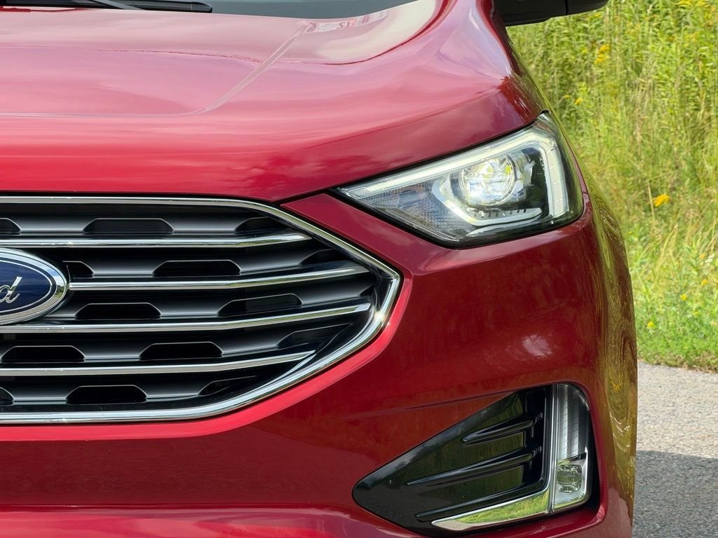 Certified Used 2020 Red Metallic Ford SEL image 2