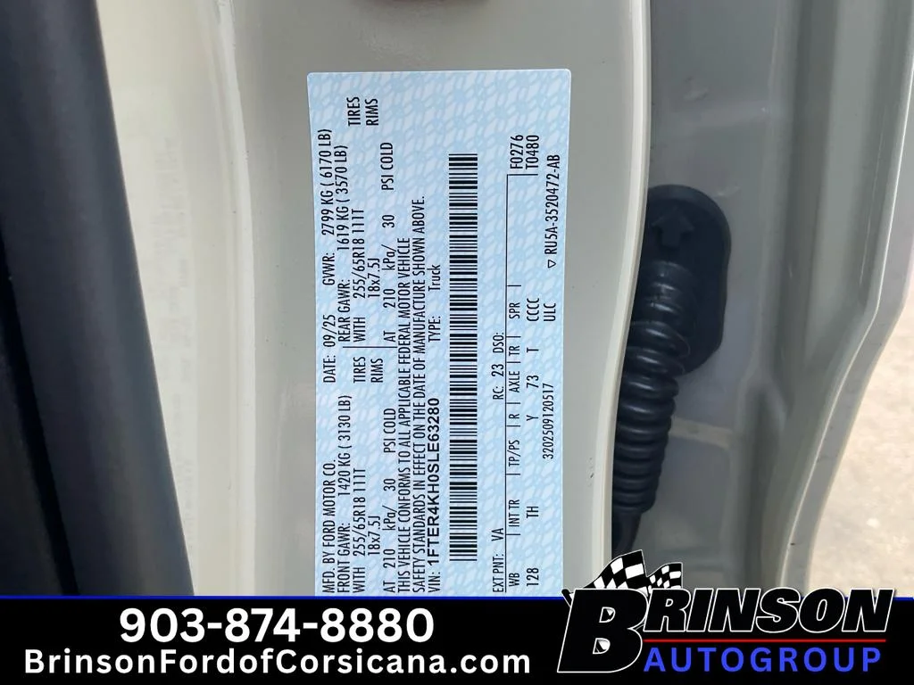 Used 2025 Desert Sand Ford LARIAT image 31