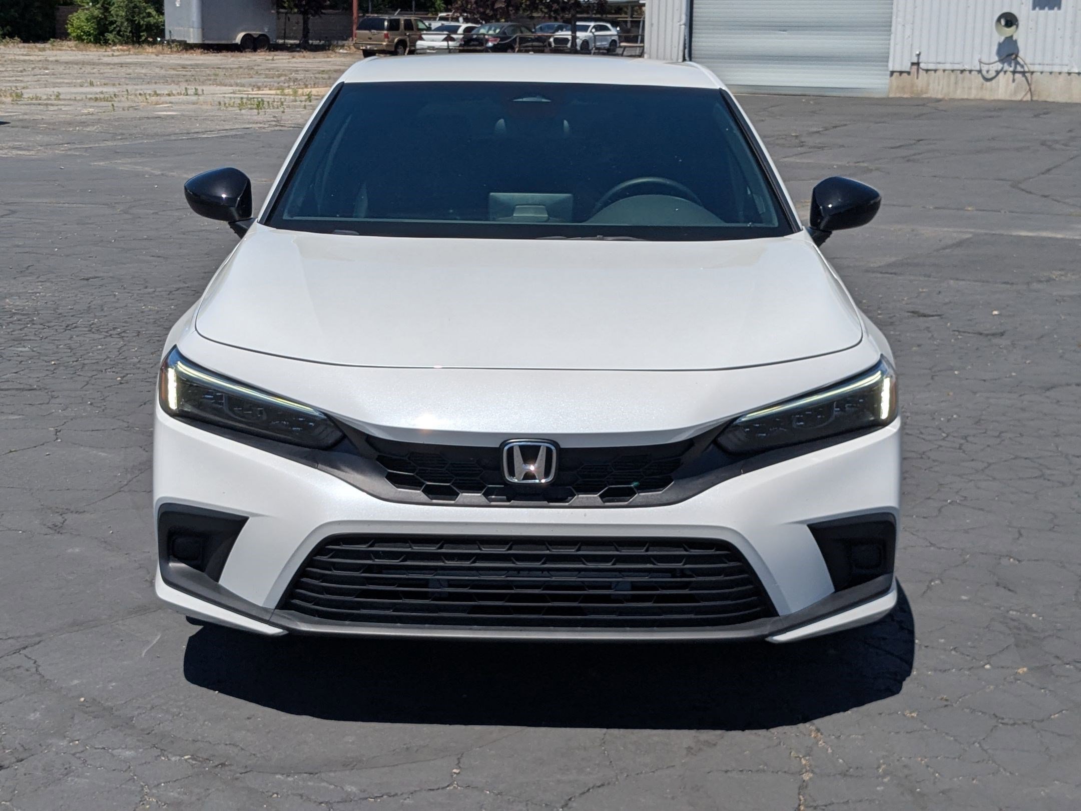Used 2024 Platinum White Pearl Honda Sport image 9