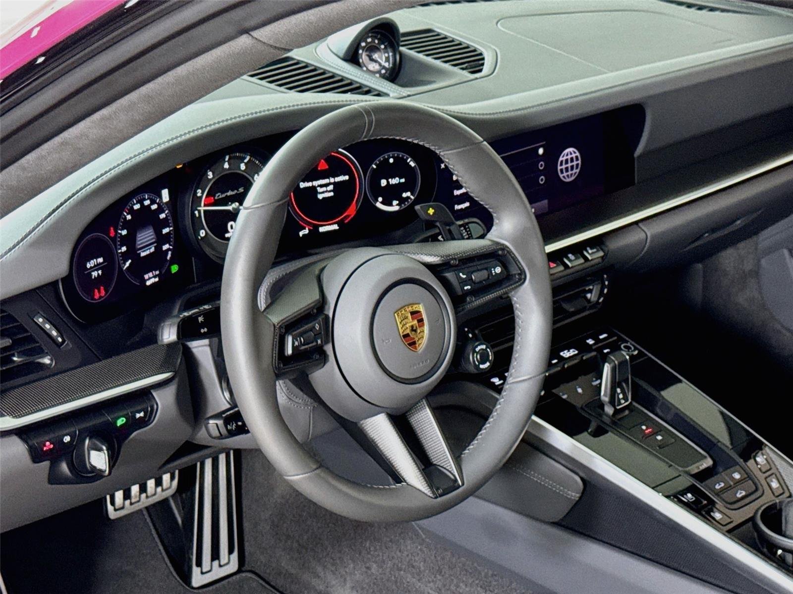 Used 2024 Ruby Star Neo Porsche Turbo S | PCCBs | Front Lift | $60k in options | 21 /22 AG Lux Wheel Setup image 16