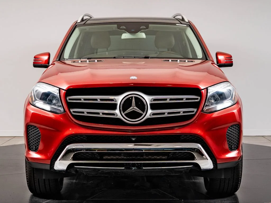 Used 2017 Red Mercedes-Benz GLS 450 image 2