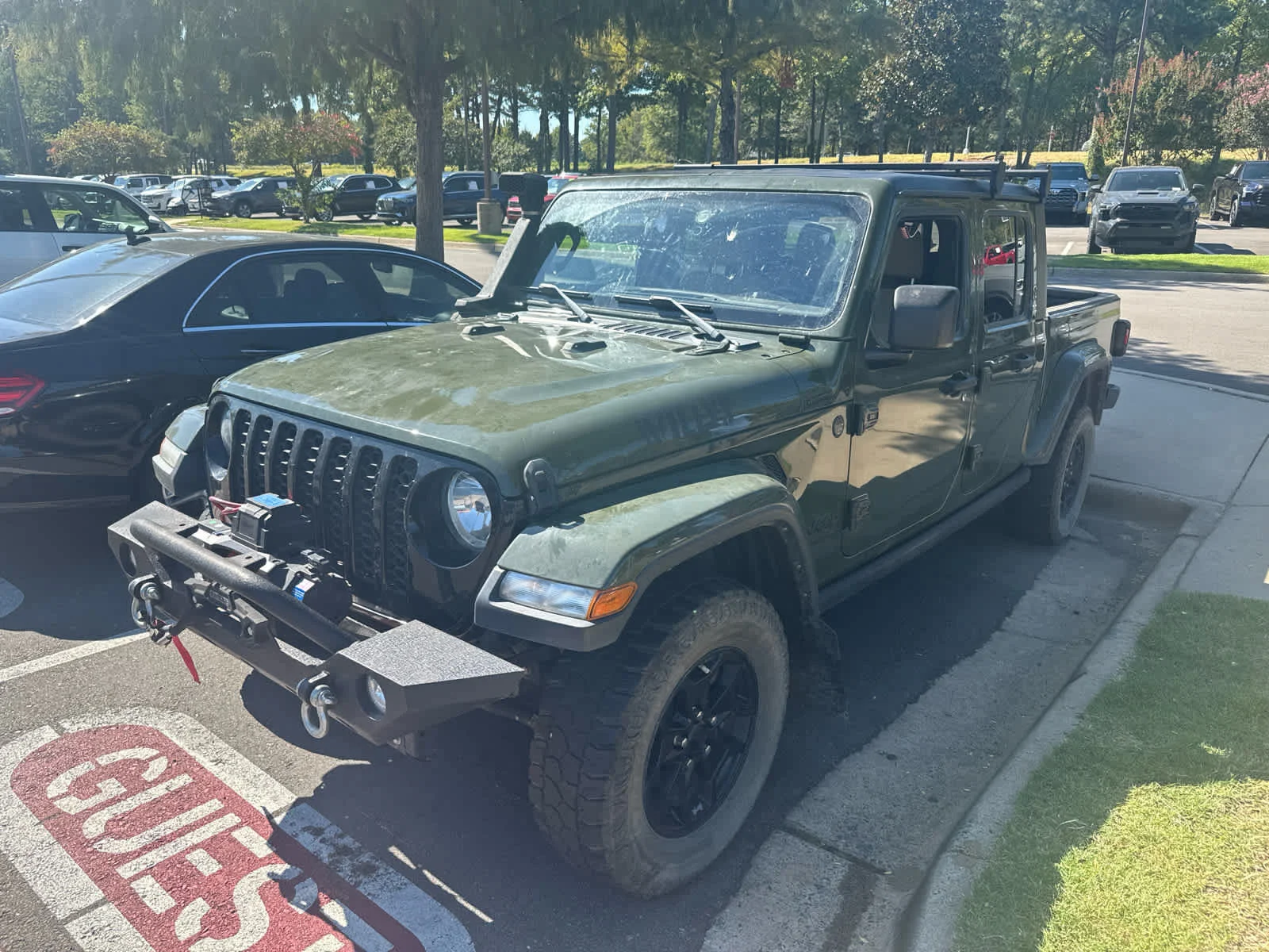 Used 2023 Sarge Green Clearcoat Jeep Willys image 2