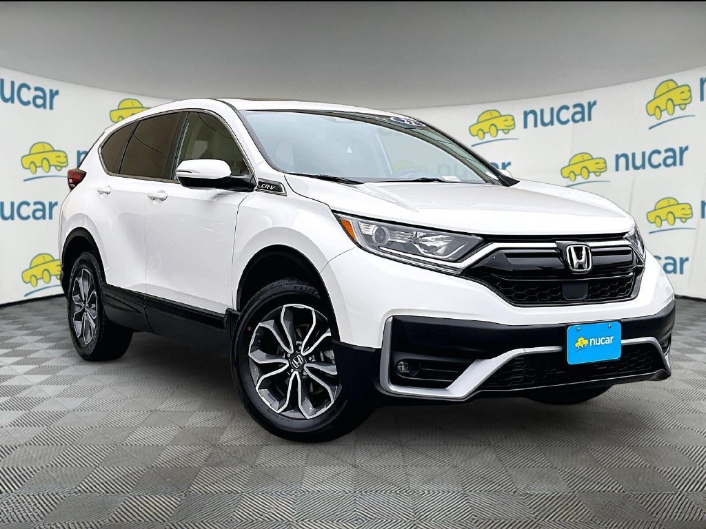 Used 2021 White Honda EX-L image 1