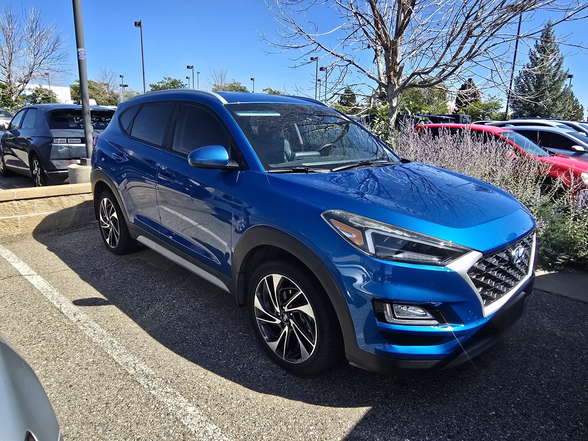 Used 2020 Aqua Blue Hyundai Sport image 16