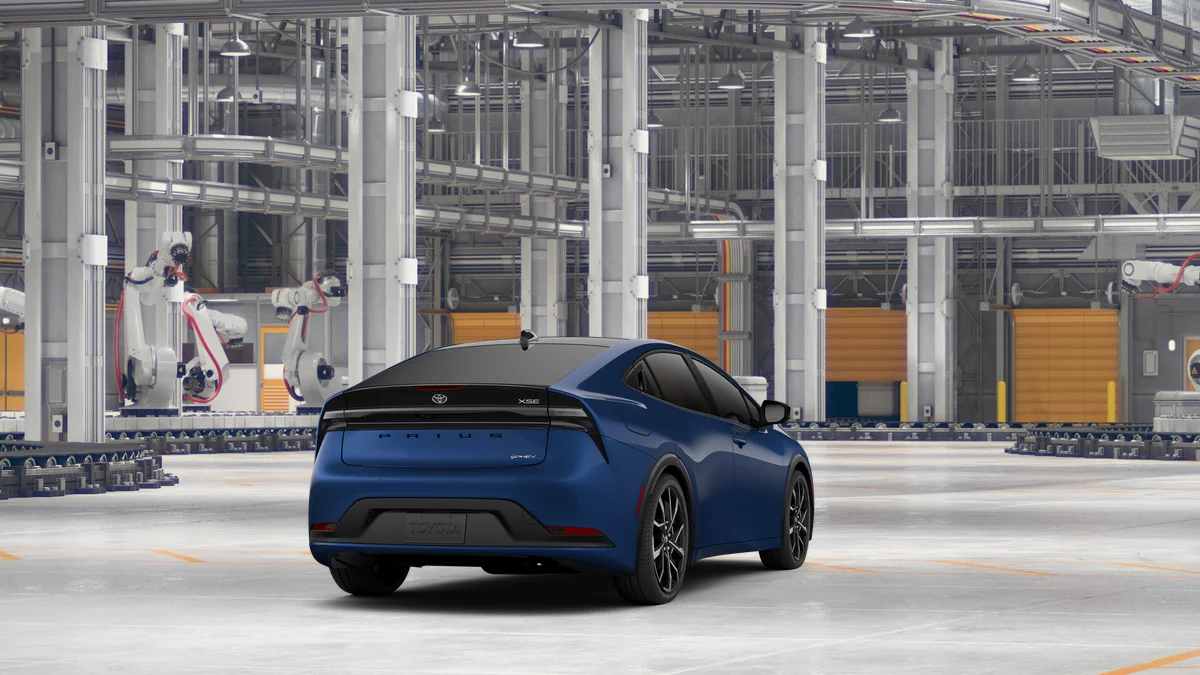 New 2027 Reservoir Blue Toyota XSE Premium image 9