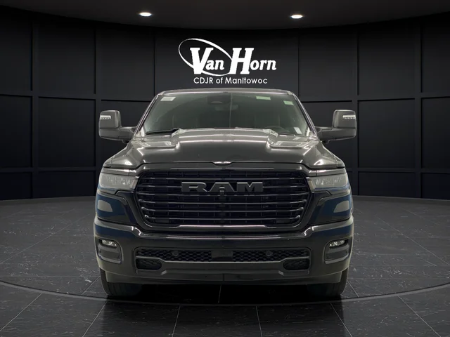 New 2026 Diamond Black Crystal Pearl-Coat Exterior Paint RAM Laramie image 12