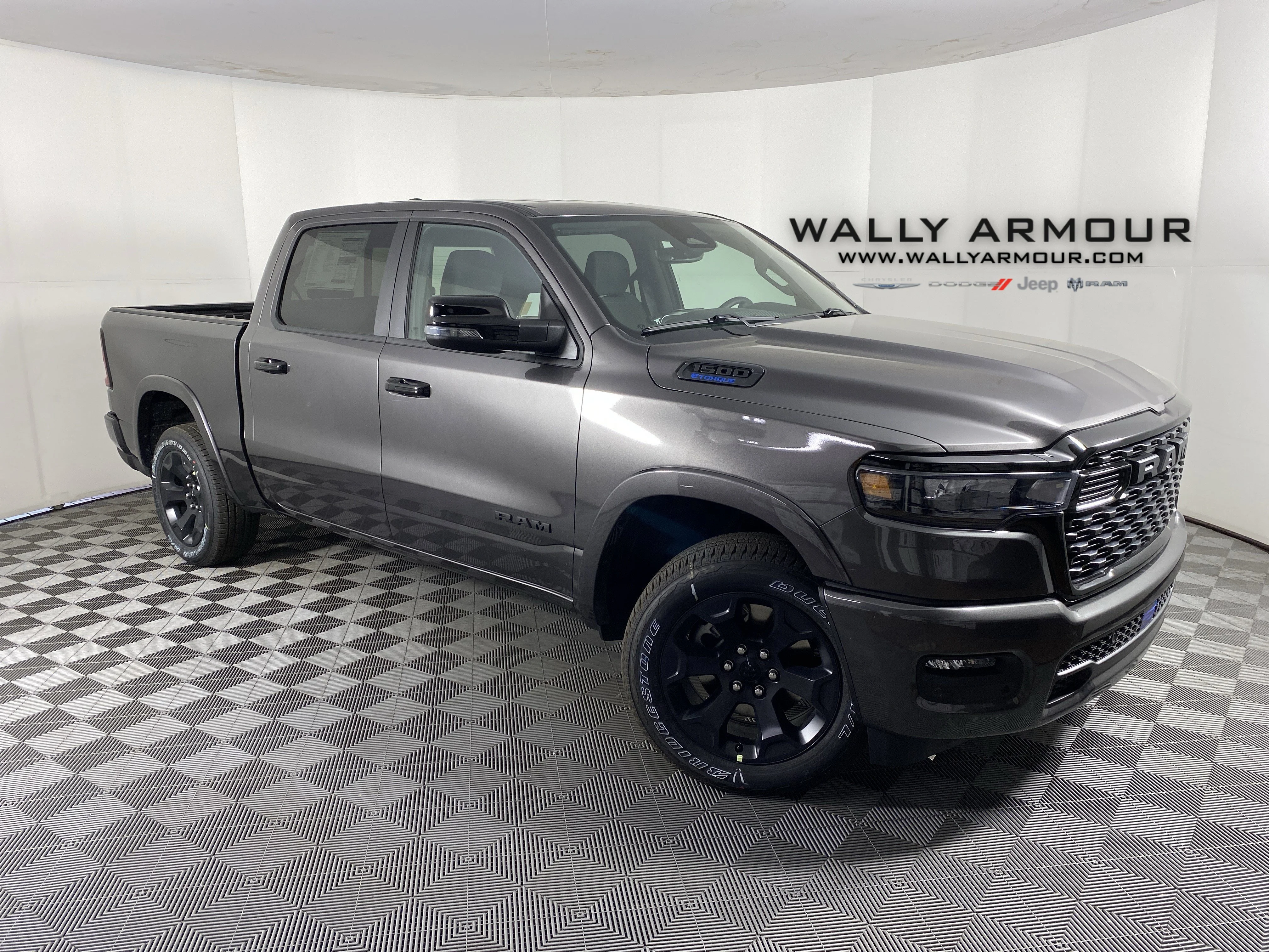 New 2026 Granite Crystal Metallic Clear-Coat Exterior Paint RAM Big Horn/Lone Star image 1