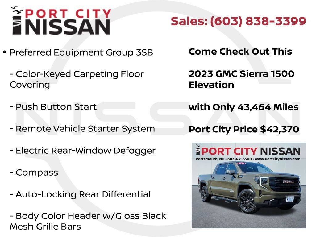 Used 2023 Deep Bronze Metallic GMC Elevation X31 OFF ROAD W/5.3L V8 image 15