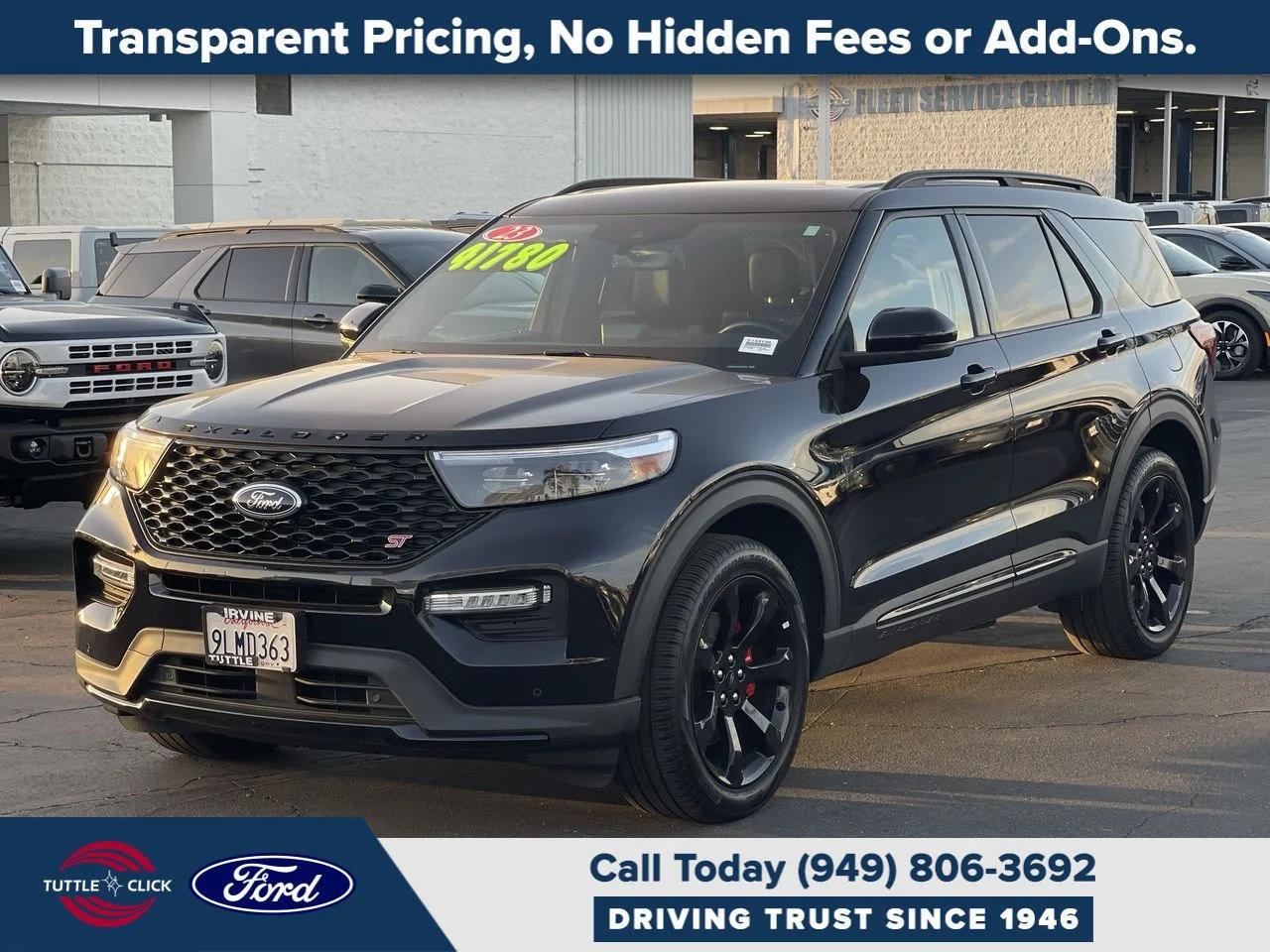 Used 2023 AGATE BLACK METAL Ford ST image 12