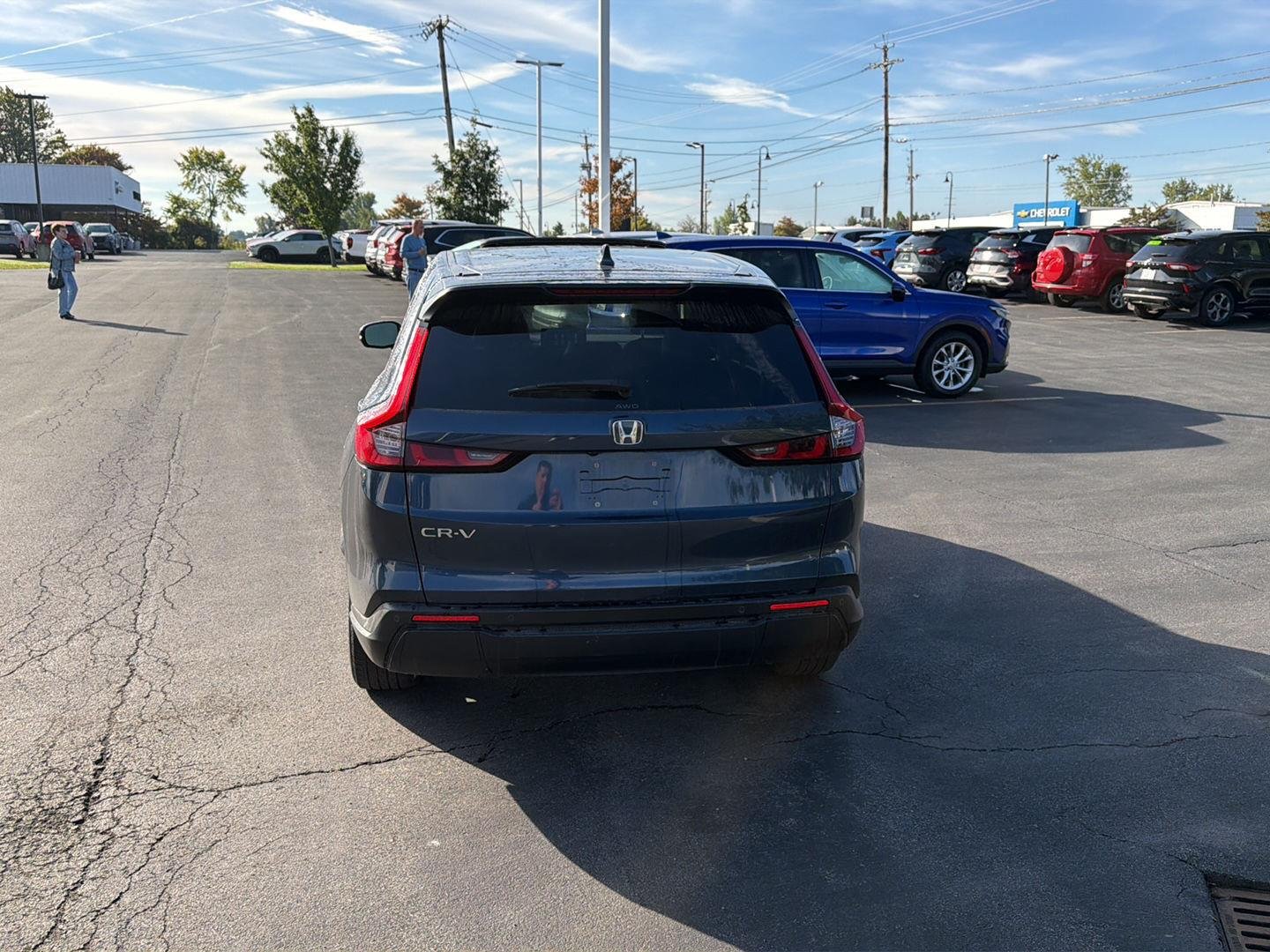 Used 2024 Canyon River Blue Metallic Honda EX-L image 6