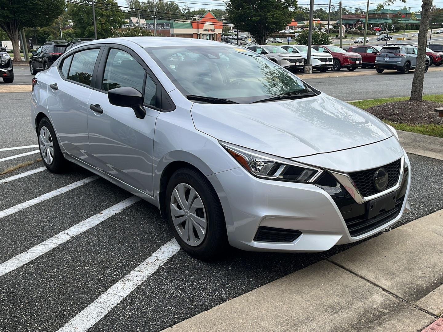 Used 2020 Brilliant Silver Metallic Nissan S image 2