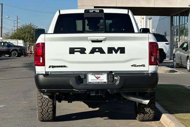 New 2026 Bright White Clear-Coat Exterior Paint RAM Rebel image 8